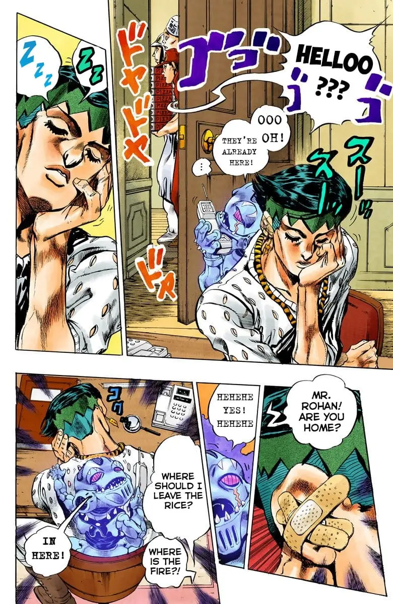 Read JoJo's Bizarre Adventure Part 4 Diamond Is Unbreakable Official Colored Manga Online