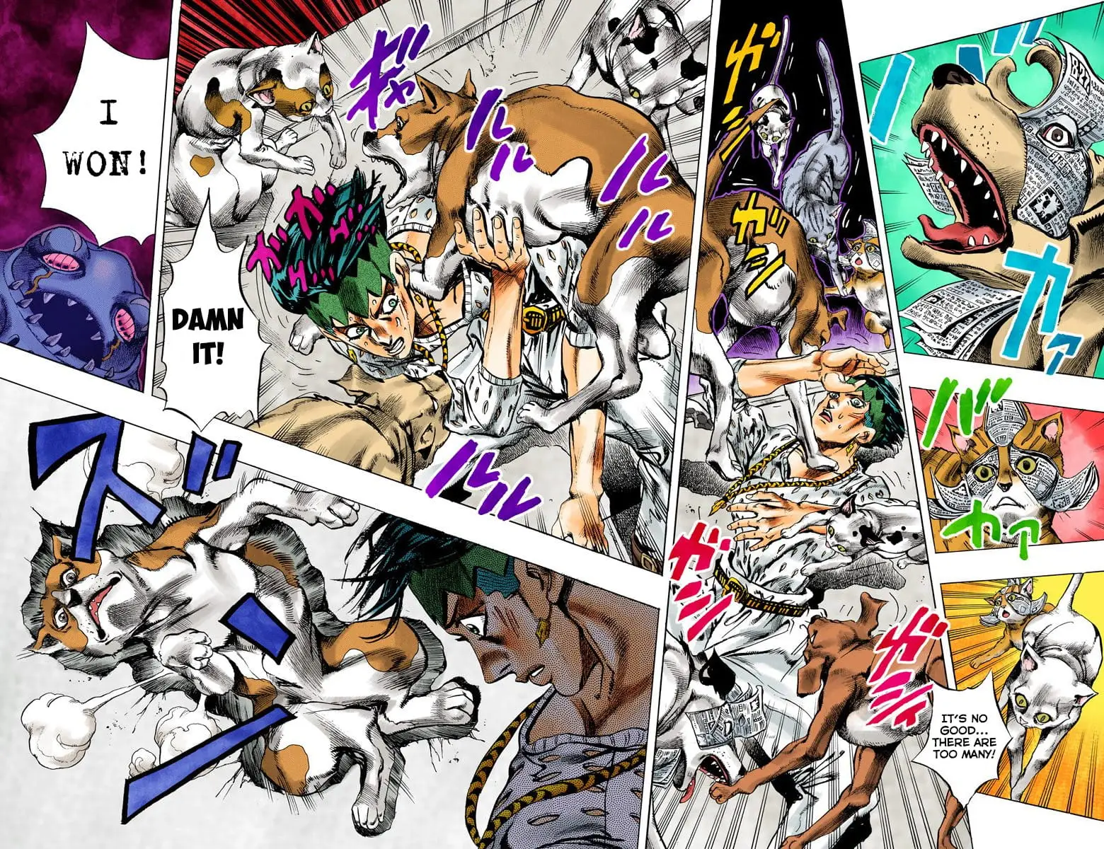 Read JoJo's Bizarre Adventure Part 4 Diamond Is Unbreakable Official Colored Manga Online