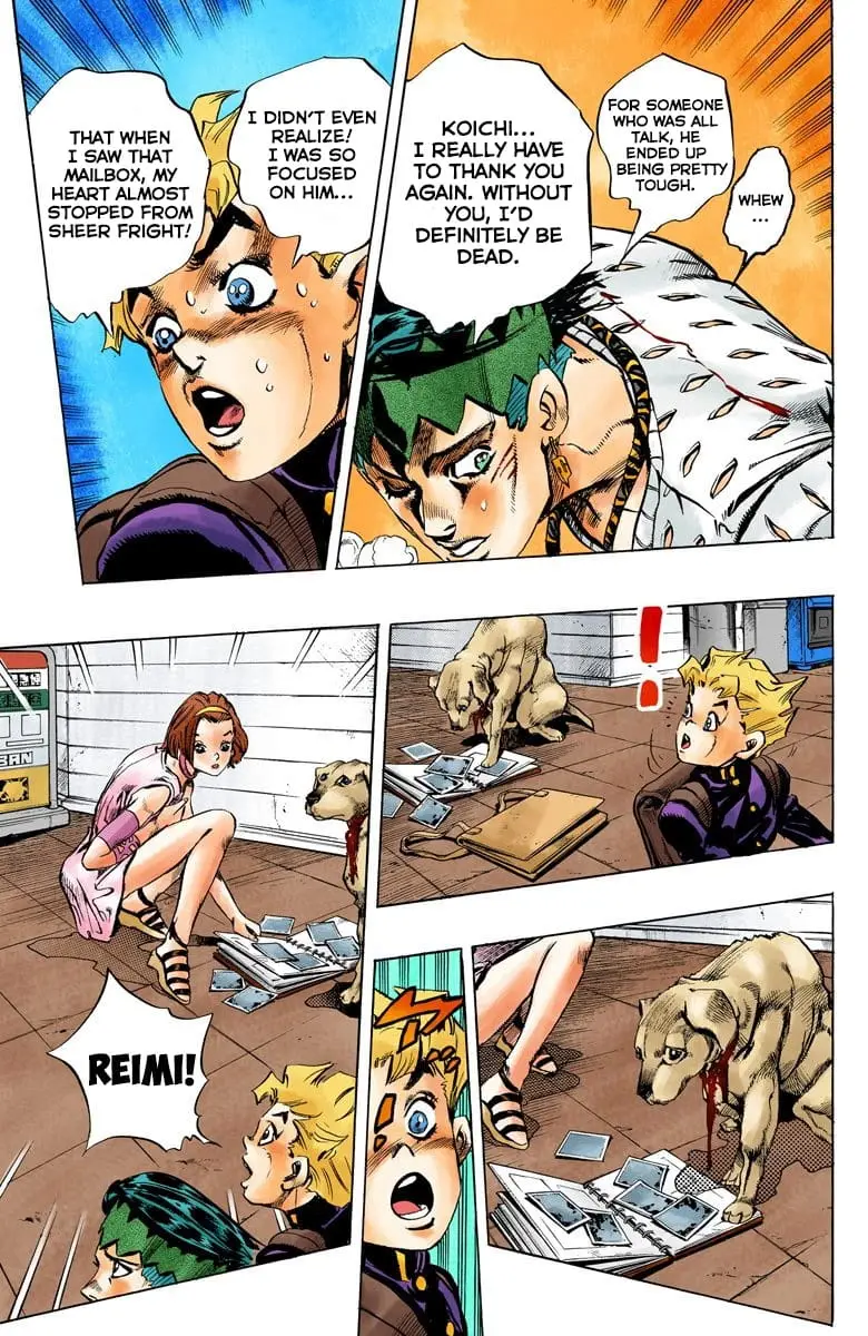 Read JoJo's Bizarre Adventure Part 4 Diamond Is Unbreakable Official Colored Manga Online