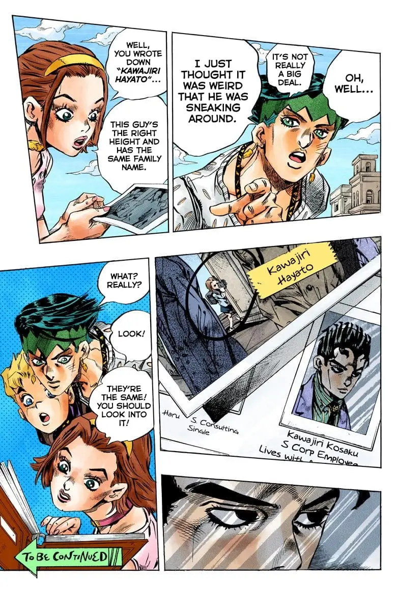 Read JoJo's Bizarre Adventure Part 4 Diamond Is Unbreakable Official Colored Manga Online