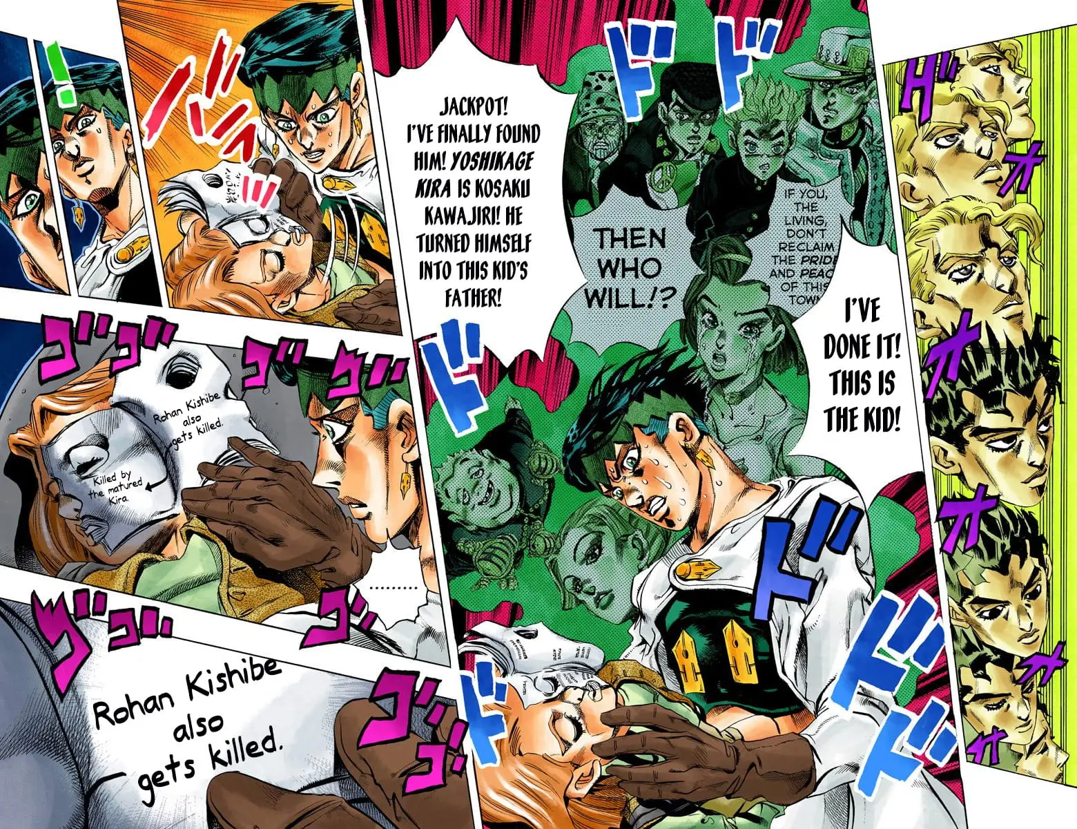 Read JoJo's Bizarre Adventure Part 4 Diamond Is Unbreakable Official Colored Manga Online