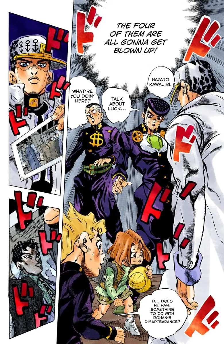 Read JoJo's Bizarre Adventure Part 4 Diamond Is Unbreakable Official Colored Manga Online