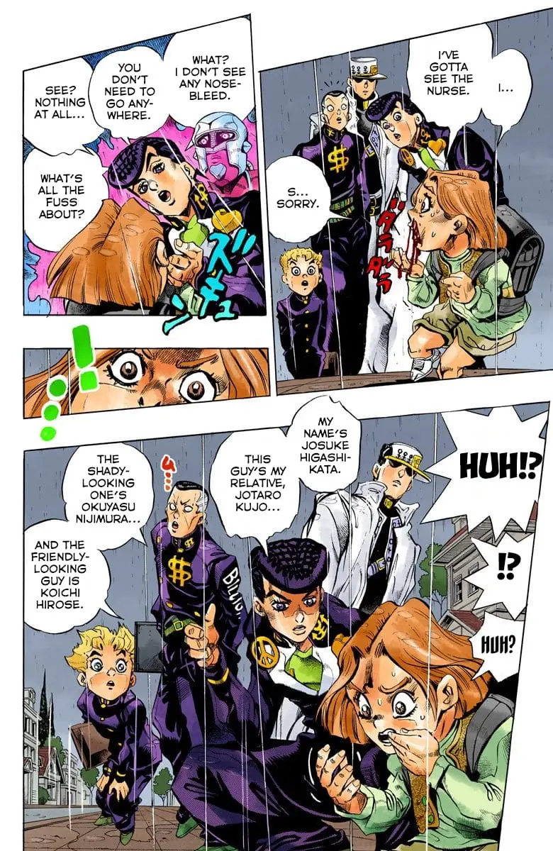 Read JoJo's Bizarre Adventure Part 4 Diamond Is Unbreakable Official Colored Manga Online