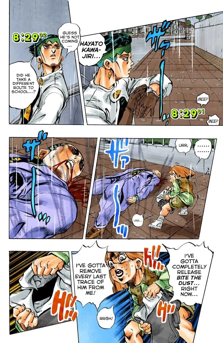 Read JoJo's Bizarre Adventure Part 4 Diamond Is Unbreakable Official Colored Manga Online