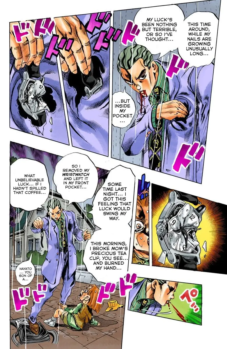 Read JoJo's Bizarre Adventure Part 4 Diamond Is Unbreakable Official Colored Manga Online
