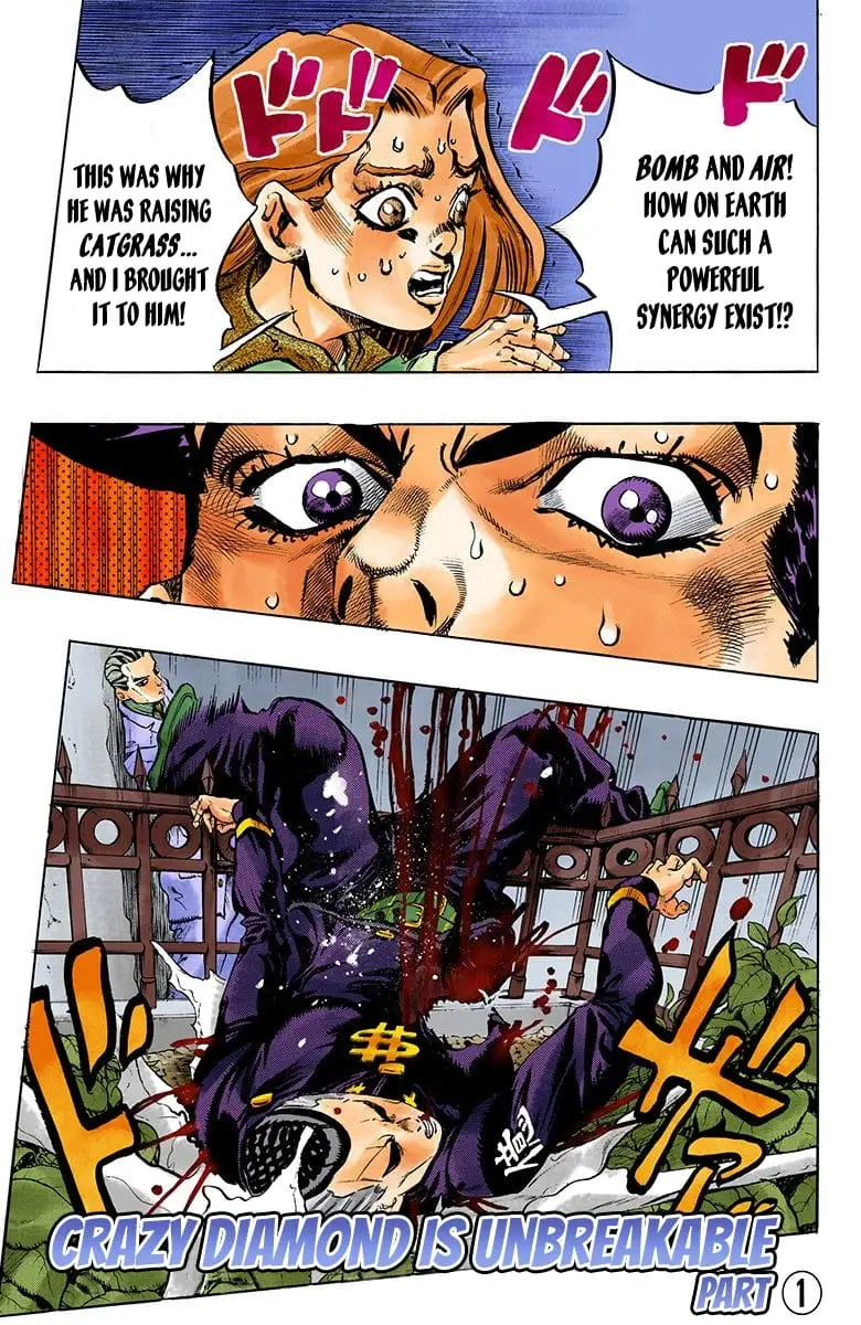 Read JoJo's Bizarre Adventure Part 4 Diamond Is Unbreakable Official Colored Manga Online
