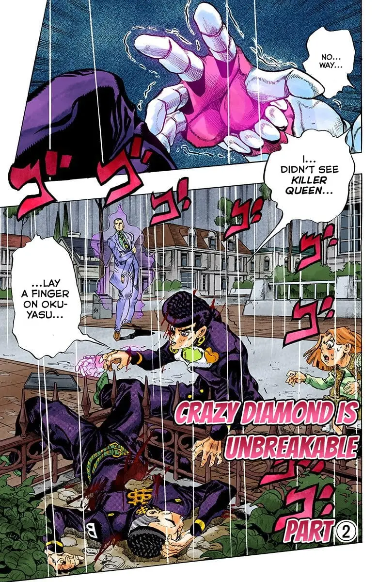 Read JoJo's Bizarre Adventure Part 4 Diamond Is Unbreakable Official Colored Manga Online