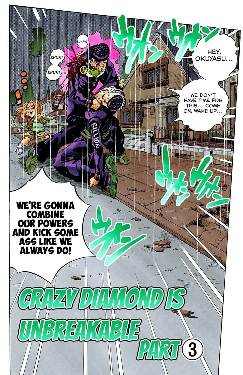 Read JoJo's Bizarre Adventure Part 4 Diamond Is Unbreakable Official Colored Manga Online