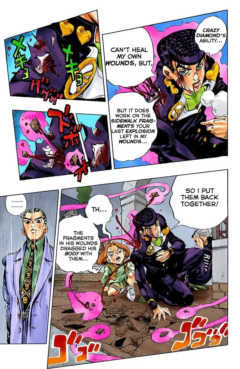Read JoJo's Bizarre Adventure Part 4 Diamond Is Unbreakable Official Colored Manga Online