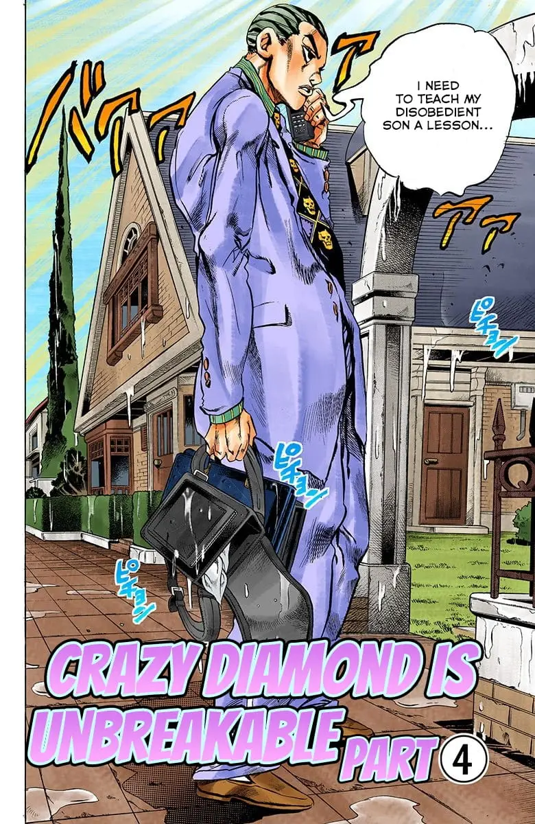 Read JoJo's Bizarre Adventure Part 4 Diamond Is Unbreakable Official Colored Manga Online