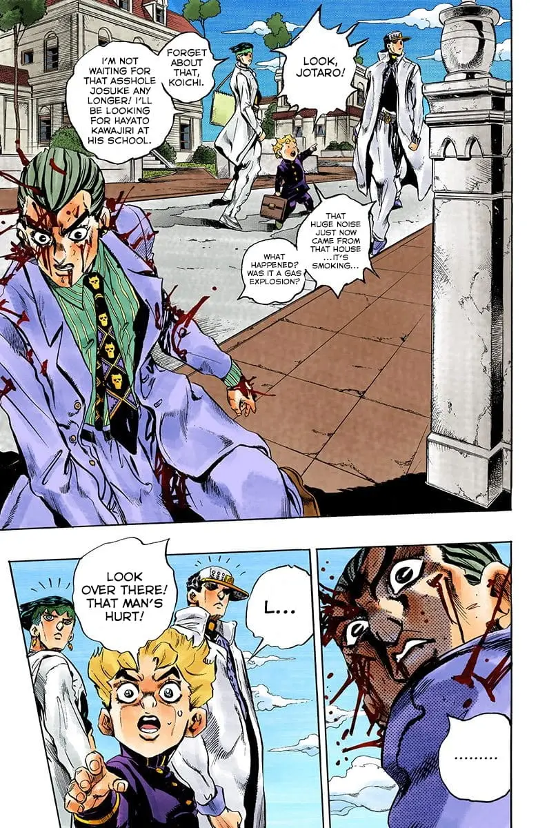Read JoJo's Bizarre Adventure Part 4 Diamond Is Unbreakable Official Colored Manga Online