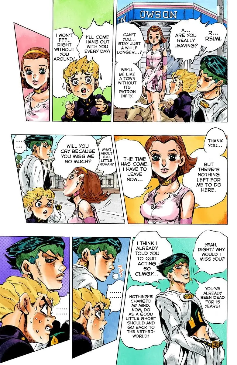Read JoJo's Bizarre Adventure Part 4 Diamond Is Unbreakable Official Colored Manga Online