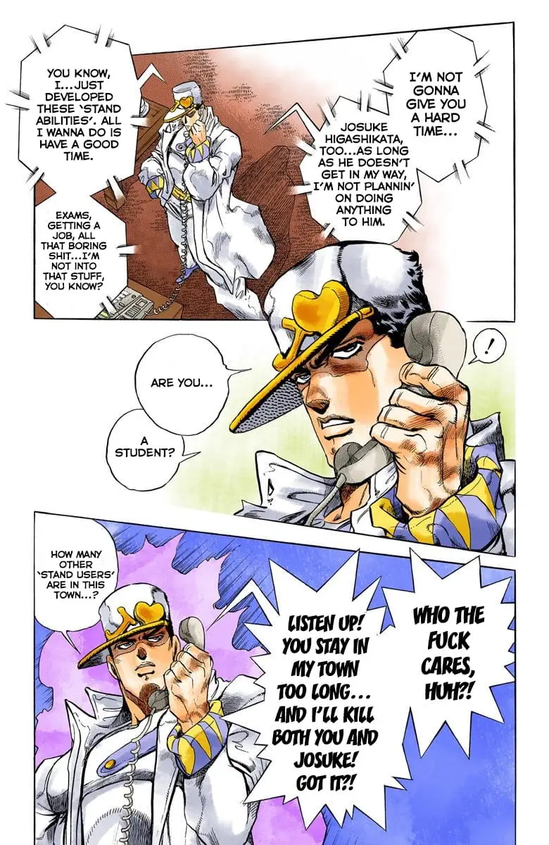 Read JoJo's Bizarre Adventure Part 4 Diamond Is Unbreakable Official Colored Manga Online