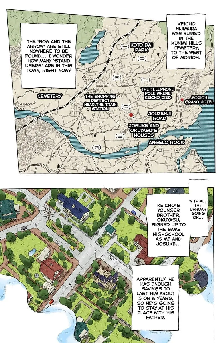 Read JoJo's Bizarre Adventure Part 4 Diamond Is Unbreakable Official Colored Manga Online