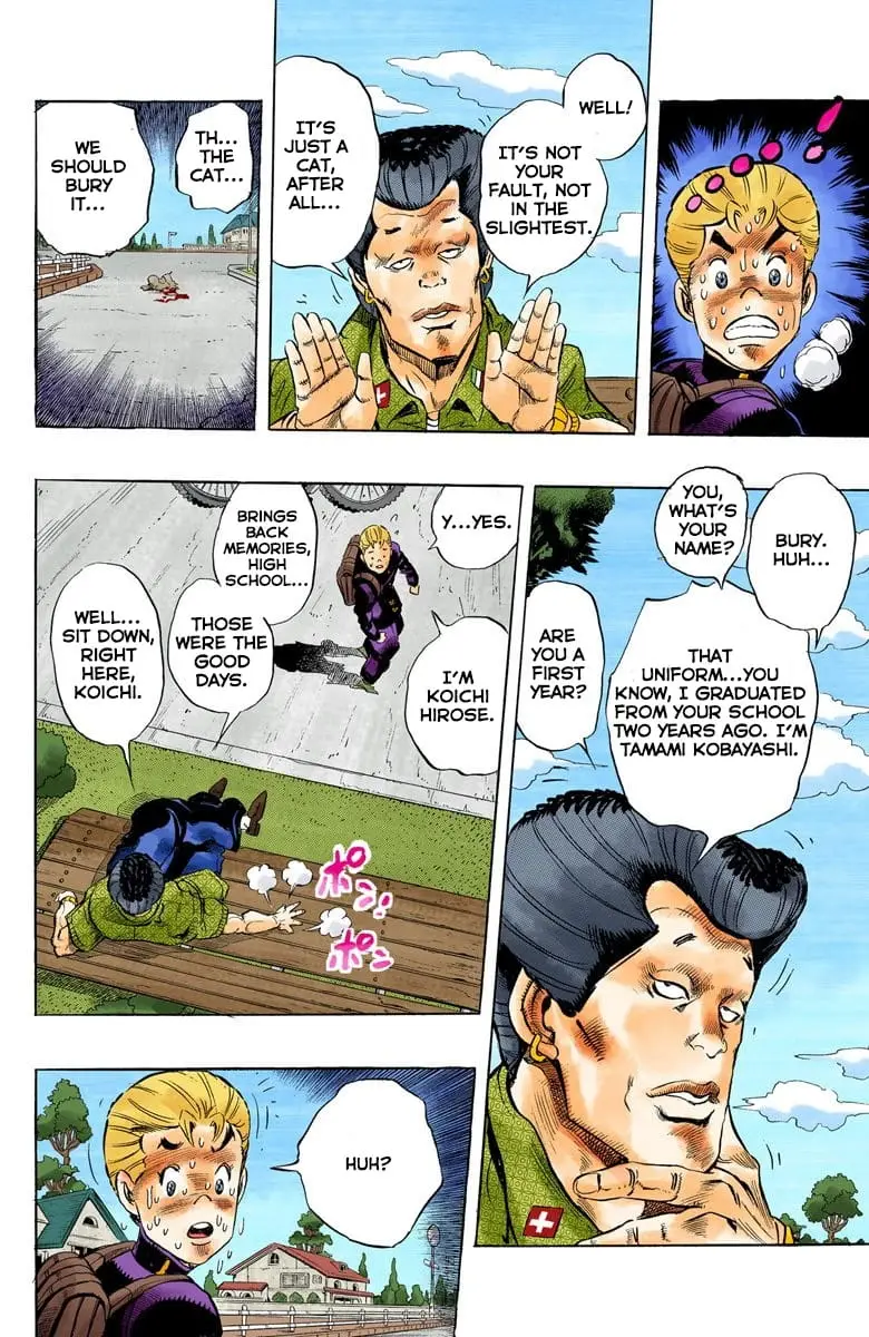 Read JoJo's Bizarre Adventure Part 4 Diamond Is Unbreakable Official Colored Manga Online