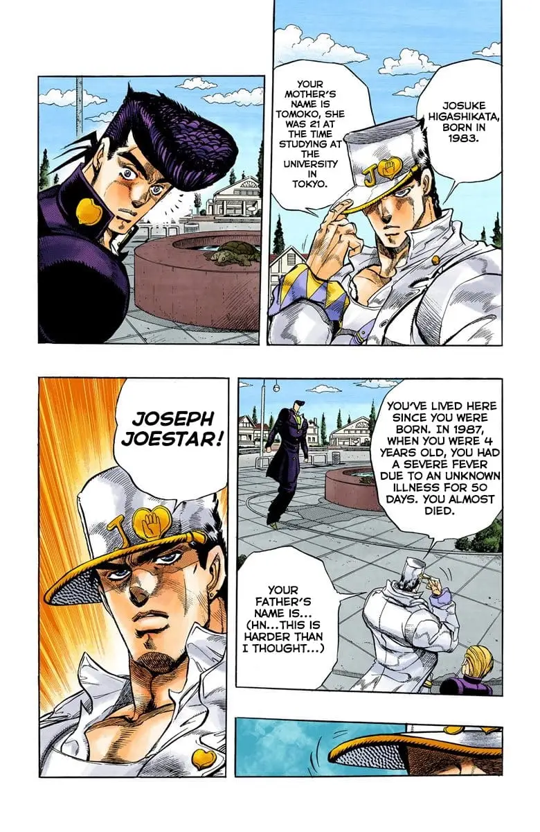 Read JoJo's Bizarre Adventure Part 4 Diamond Is Unbreakable Official Colored Manga Online