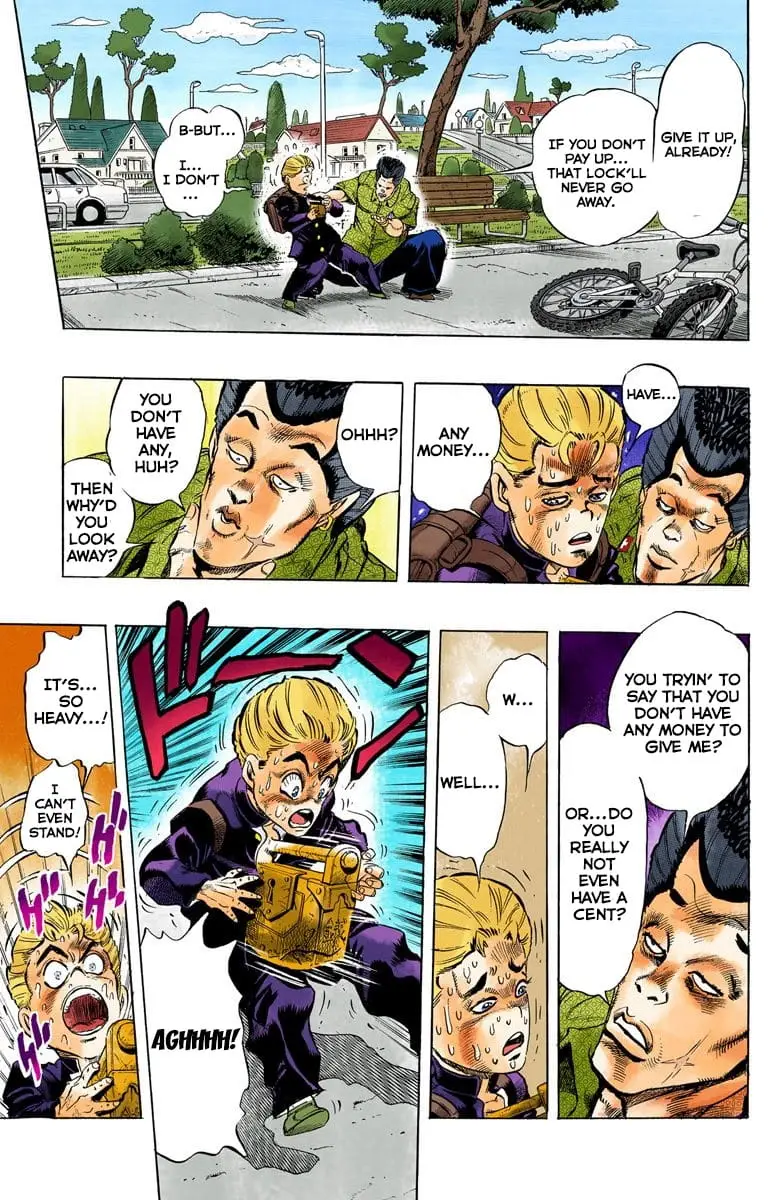 Read JoJo's Bizarre Adventure Part 4 Diamond Is Unbreakable Official Colored Manga Online