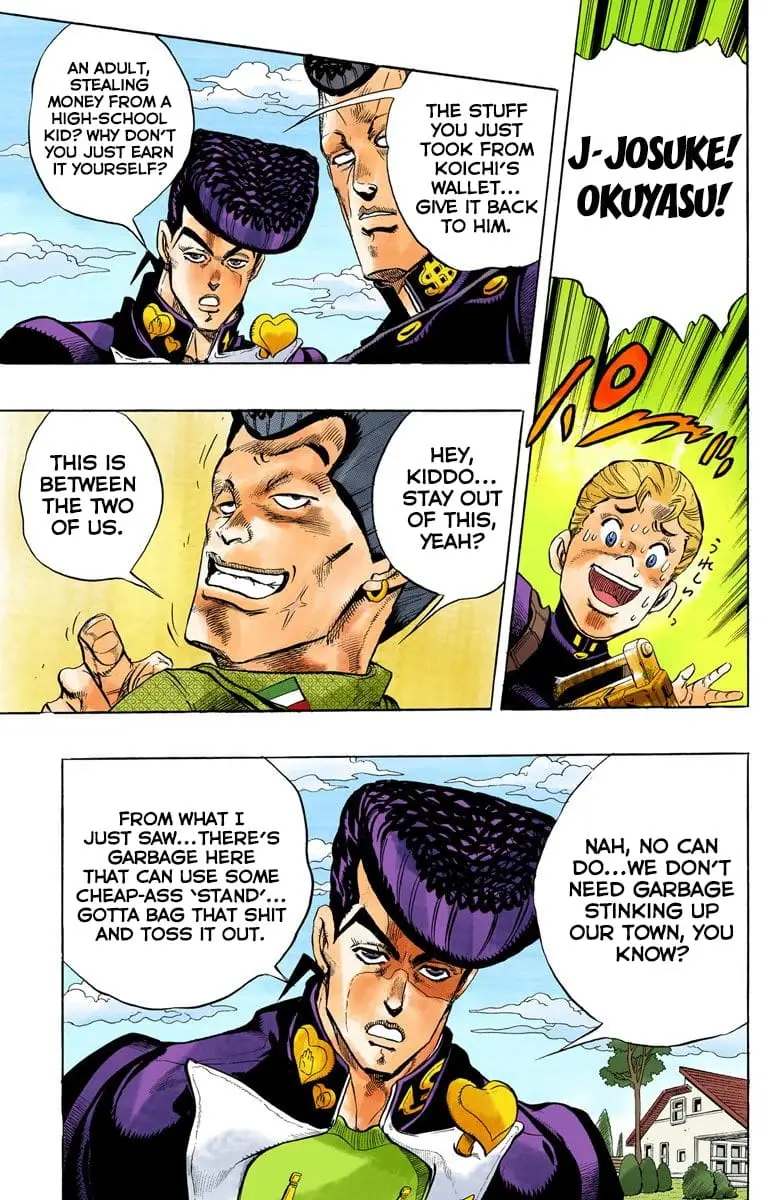 Read JoJo's Bizarre Adventure Part 4 Diamond Is Unbreakable Official Colored Manga Online