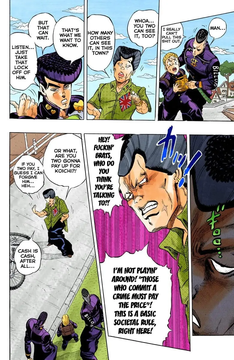 Read JoJo's Bizarre Adventure Part 4 Diamond Is Unbreakable Official Colored Manga Online