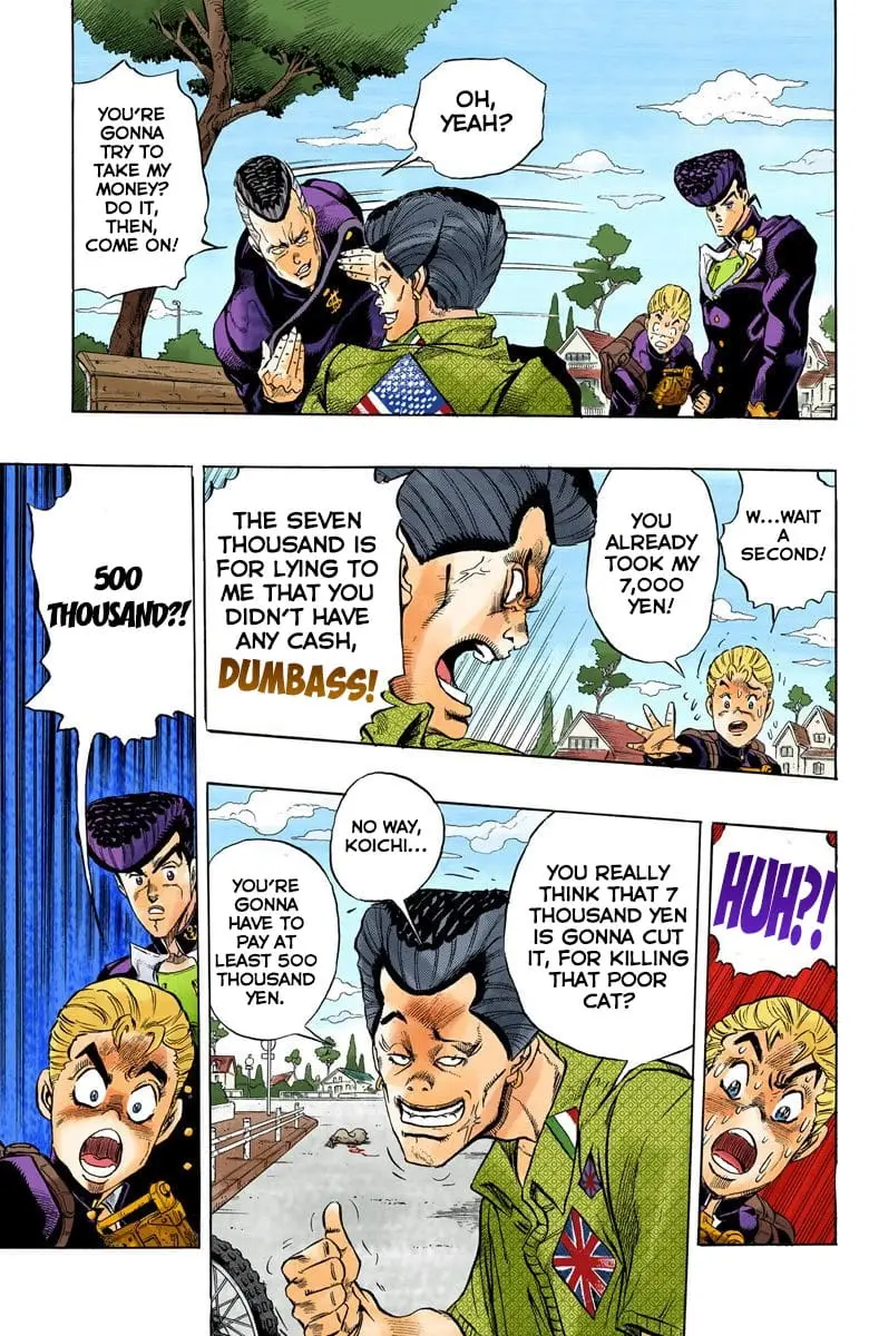 Read JoJo's Bizarre Adventure Part 4 Diamond Is Unbreakable Official Colored Manga Online