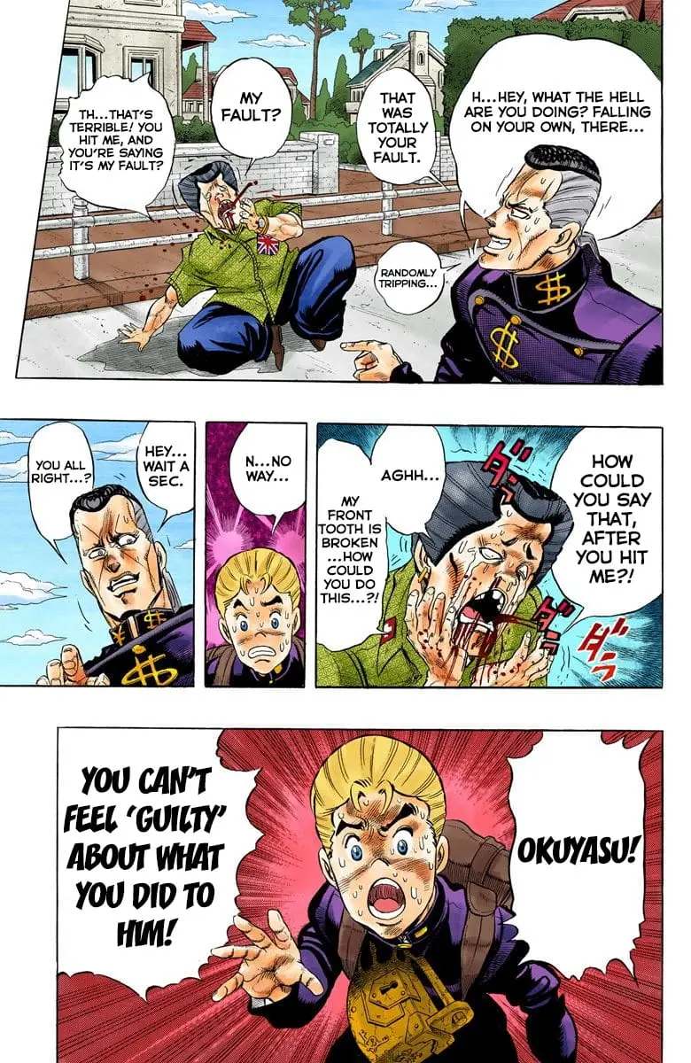 Read JoJo's Bizarre Adventure Part 4 Diamond Is Unbreakable Official Colored Manga Online