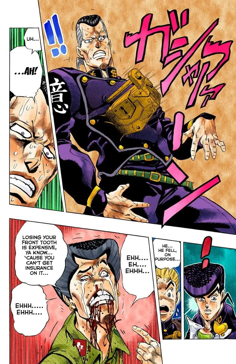 Read JoJo's Bizarre Adventure Part 4 Diamond Is Unbreakable Official Colored Manga Online