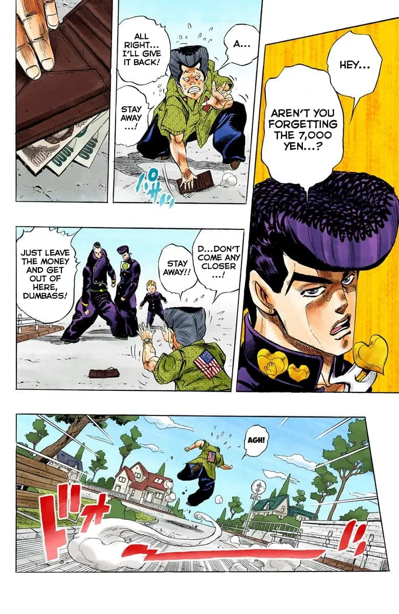 Read JoJo's Bizarre Adventure Part 4 Diamond Is Unbreakable Official Colored Manga Online