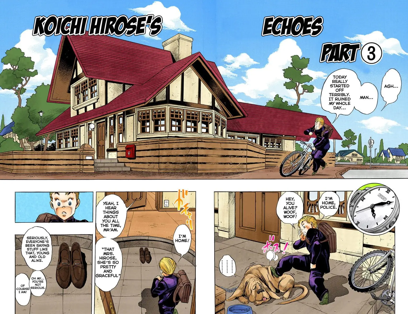 Read JoJo's Bizarre Adventure Part 4 Diamond Is Unbreakable Official Colored Manga Online
