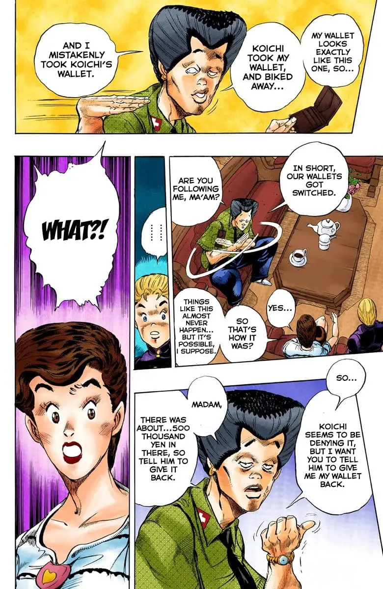 Read JoJo's Bizarre Adventure Part 4 Diamond Is Unbreakable Official Colored Manga Online