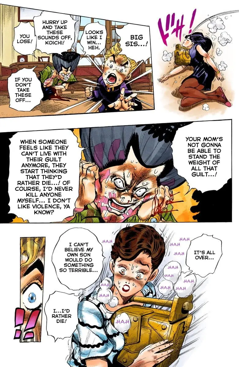 Read JoJo's Bizarre Adventure Part 4 Diamond Is Unbreakable Official Colored Manga Online