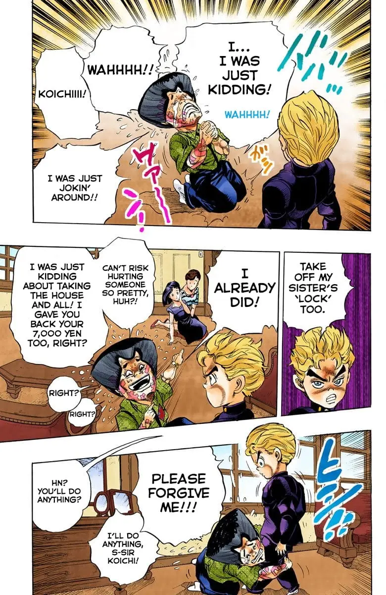 Read JoJo's Bizarre Adventure Part 4 Diamond Is Unbreakable Official Colored Manga Online