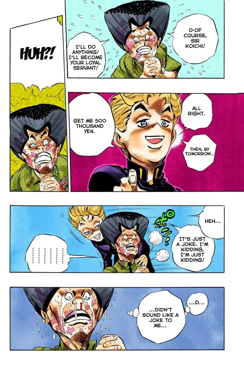 Read JoJo's Bizarre Adventure Part 4 Diamond Is Unbreakable Official Colored Manga Online