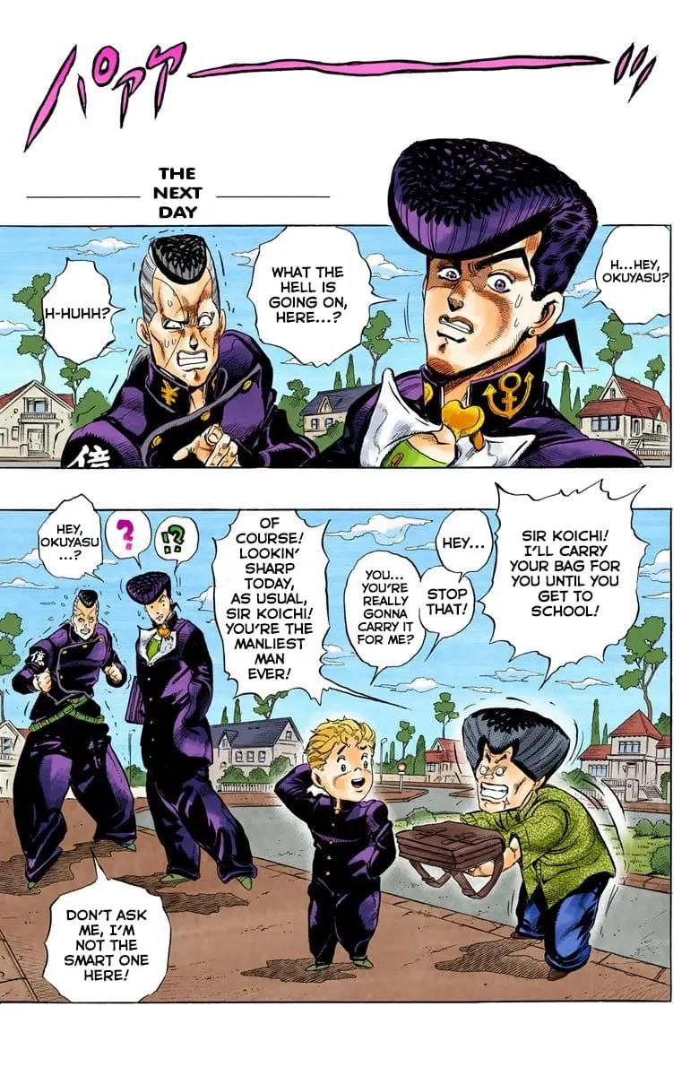 Read JoJo's Bizarre Adventure Part 4 Diamond Is Unbreakable Official Colored Manga Online