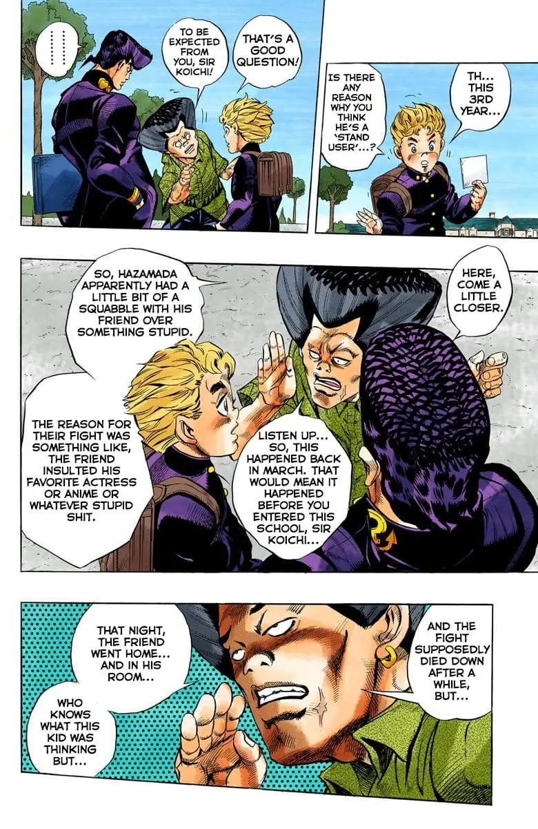 Read JoJo's Bizarre Adventure Part 4 Diamond Is Unbreakable Official Colored Manga Online