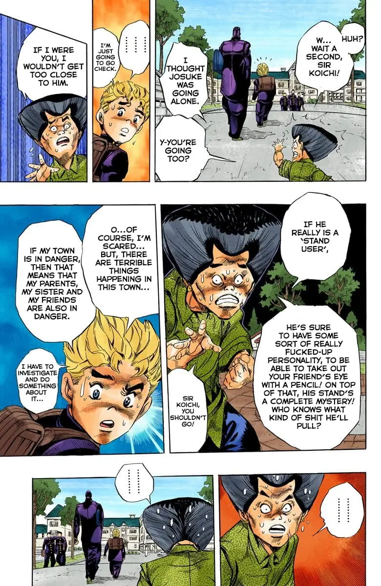 Read JoJo's Bizarre Adventure Part 4 Diamond Is Unbreakable Official Colored Manga Online