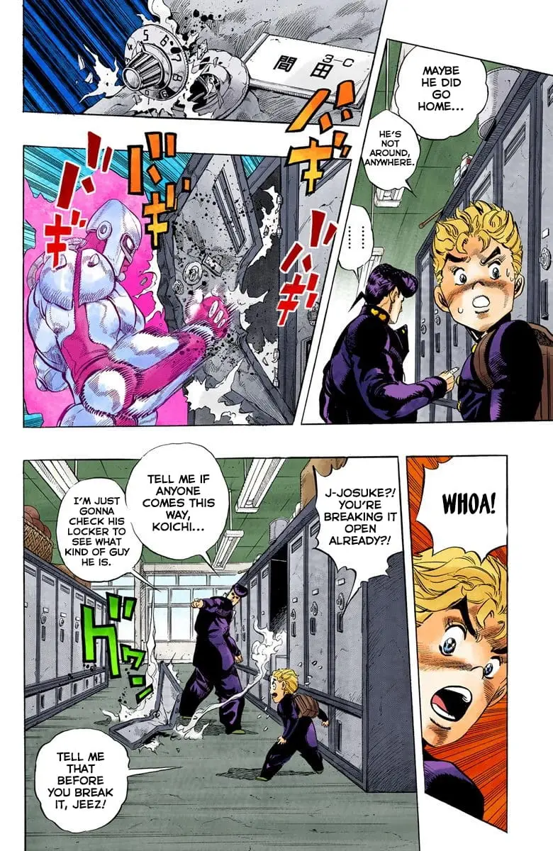 Read JoJo's Bizarre Adventure Part 4 Diamond Is Unbreakable Official Colored Manga Online