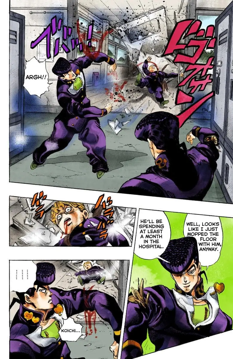 Read JoJo's Bizarre Adventure Part 4 Diamond Is Unbreakable Official Colored Manga Online