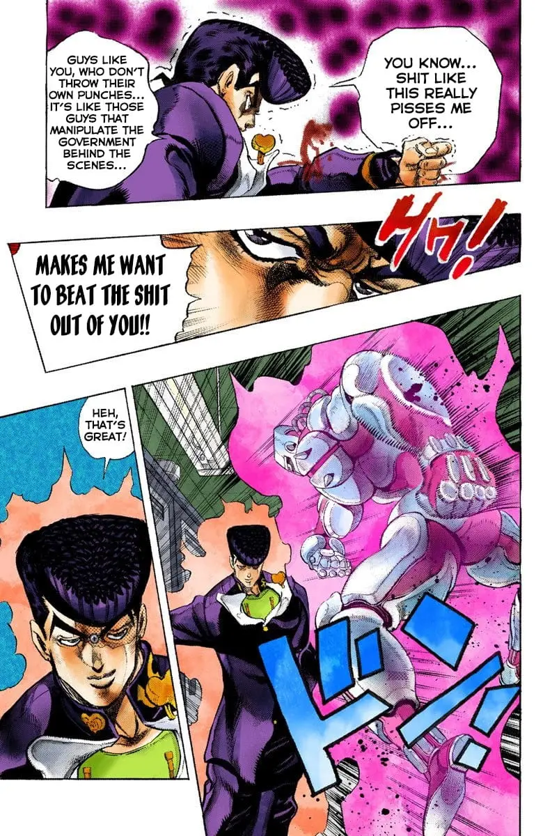 Read JoJo's Bizarre Adventure Part 4 Diamond Is Unbreakable Official Colored Manga Online