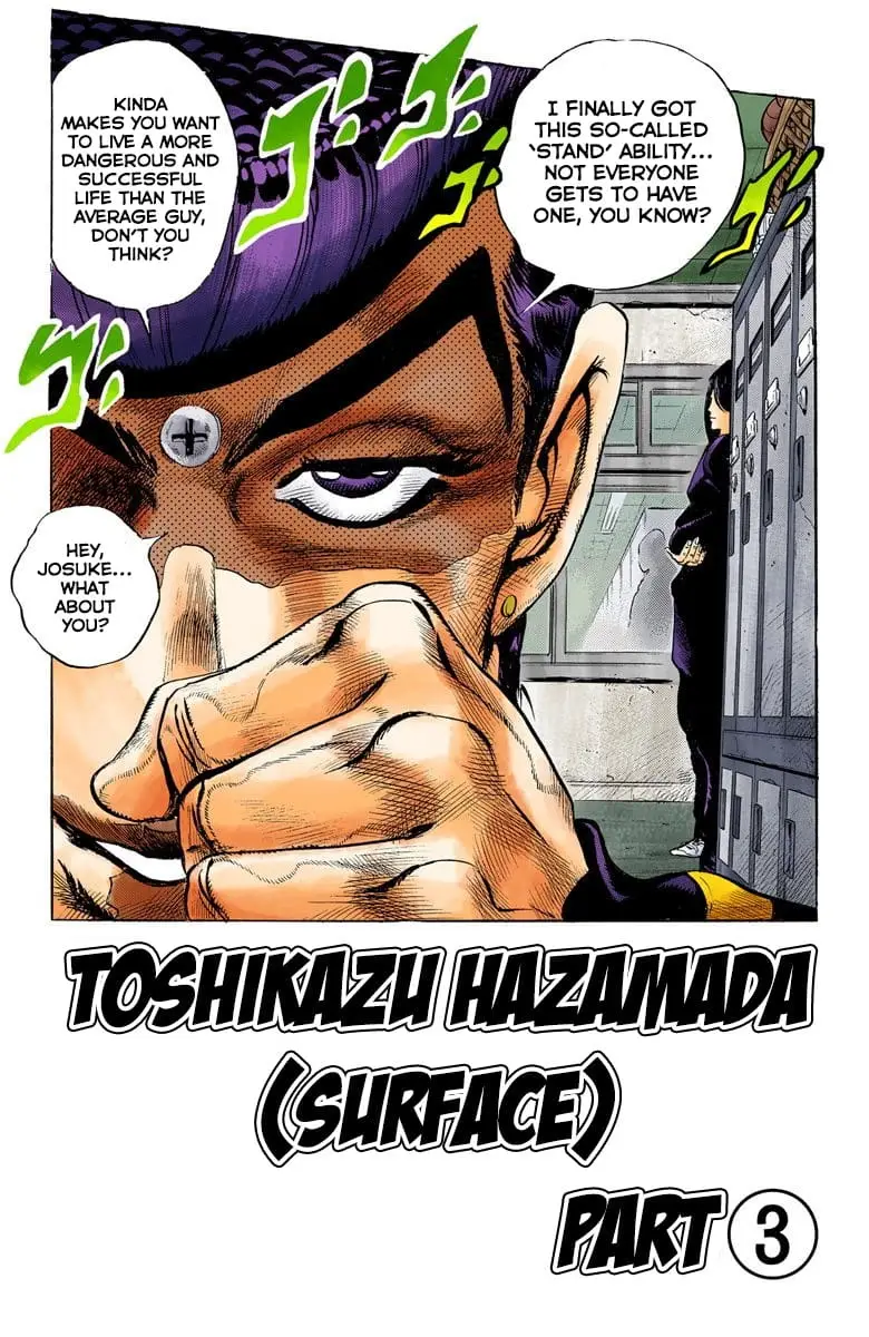 Read JoJo's Bizarre Adventure Part 4 Diamond Is Unbreakable Official Colored Manga Online