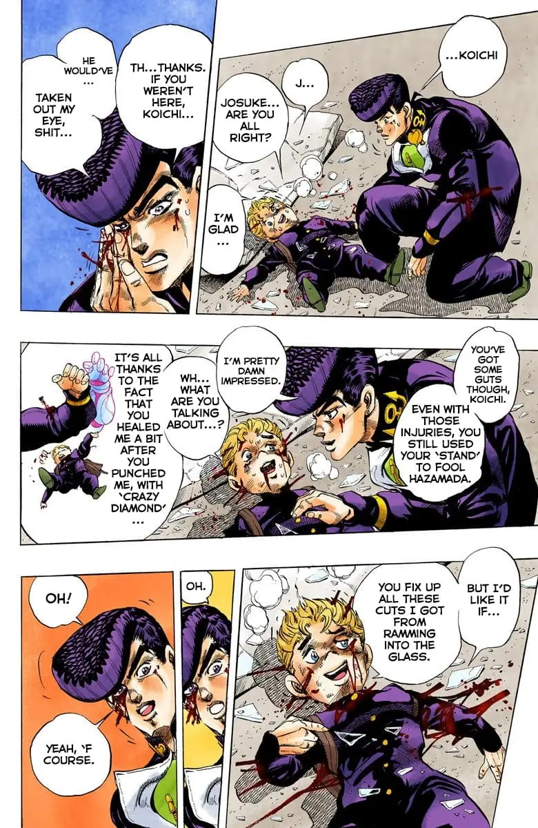Read JoJo's Bizarre Adventure Part 4 Diamond Is Unbreakable Official Colored Manga Online