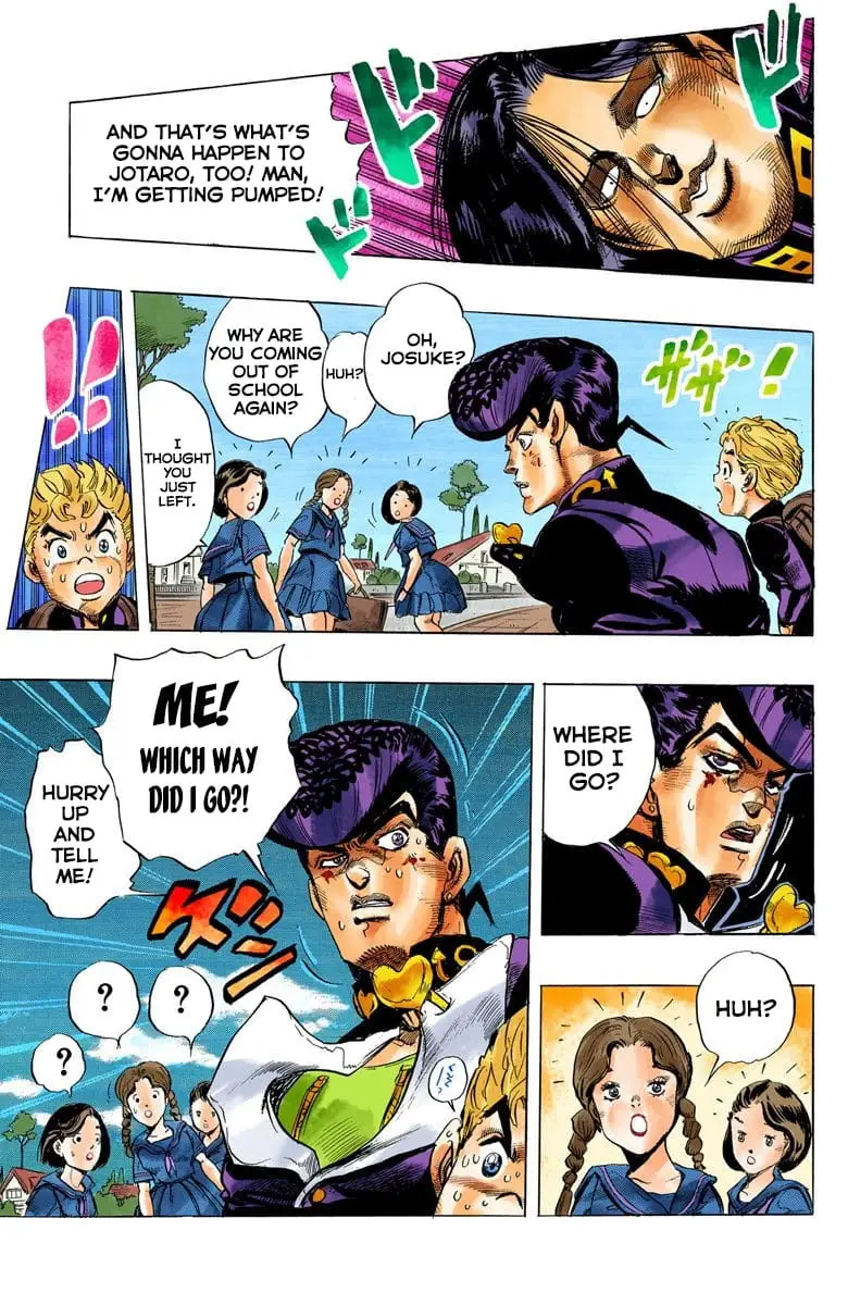 Read JoJo's Bizarre Adventure Part 4 Diamond Is Unbreakable Official Colored Manga Online