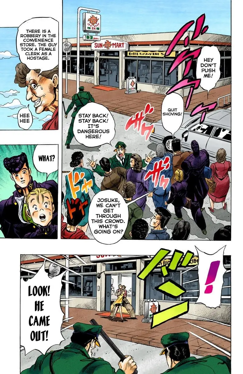 Read JoJo's Bizarre Adventure Part 4 Diamond Is Unbreakable Official Colored Manga Online