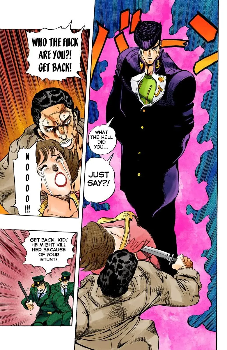 Read JoJo's Bizarre Adventure Part 4 Diamond Is Unbreakable Official Colored Manga Online