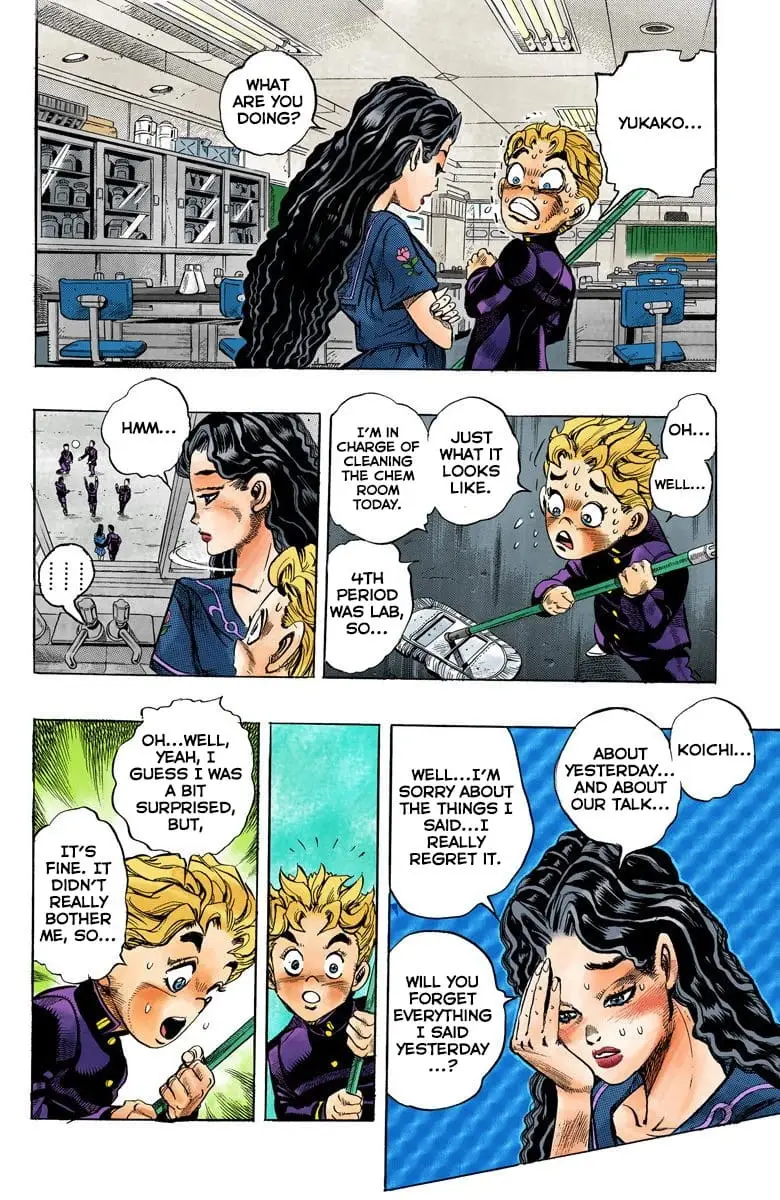 Read JoJo's Bizarre Adventure Part 4 Diamond Is Unbreakable Official Colored Manga Online