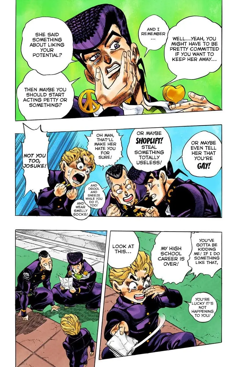 Read JoJo's Bizarre Adventure Part 4 Diamond Is Unbreakable Official Colored Manga Online