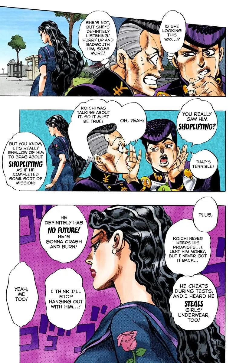 Read JoJo's Bizarre Adventure Part 4 Diamond Is Unbreakable Official Colored Manga Online