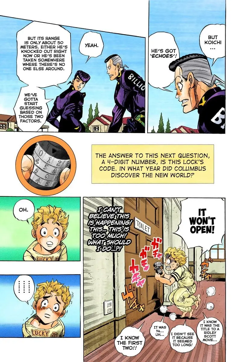 Read JoJo's Bizarre Adventure Part 4 Diamond Is Unbreakable Official Colored Manga Online