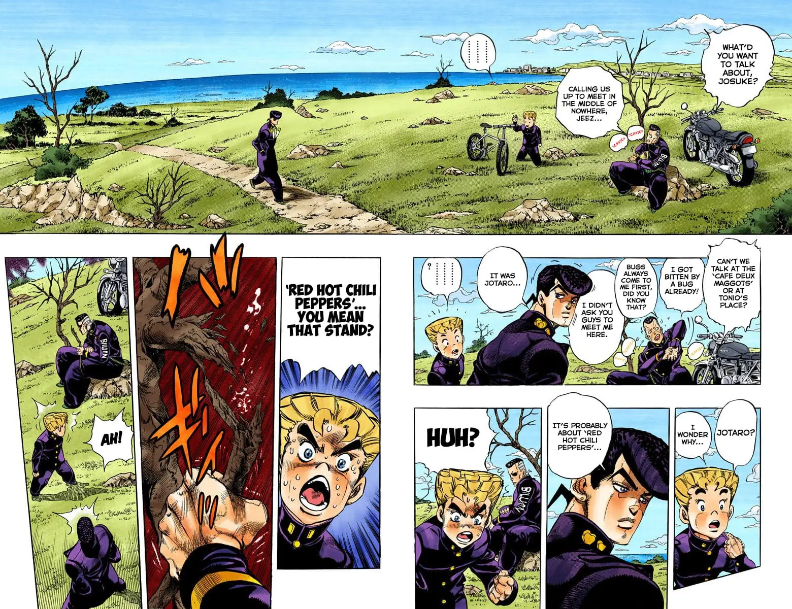 Read JoJo's Bizarre Adventure Part 4 Diamond Is Unbreakable Official Colored Manga Online
