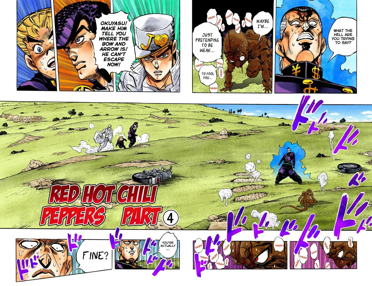 Read JoJo's Bizarre Adventure Part 4 Diamond Is Unbreakable Official Colored Manga Online