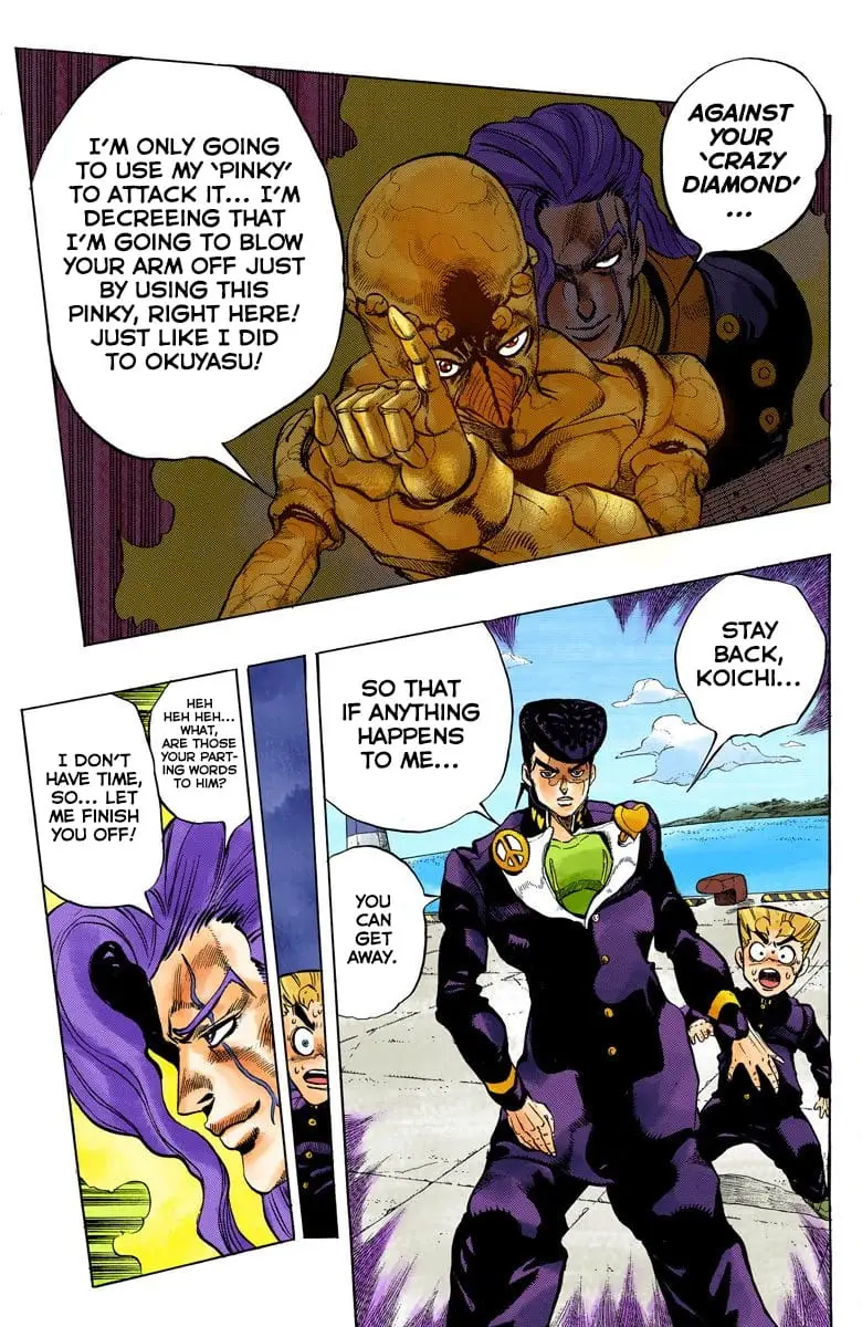 Read JoJo's Bizarre Adventure Part 4 Diamond Is Unbreakable Official Colored Manga Online
